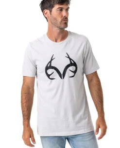 Realtree Antler Men's Gray Shirt