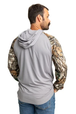 Realtree Men's Folsom Performance Hooded Long Sleeve Tee | EDGE -Realtree C11210 GY back3 12884.1693249565