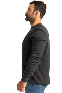 Realtree Men's Highwayman Black Work Thermal Long Sleeve Shirt -Realtree C11217 BK detail3 36832.1693257492