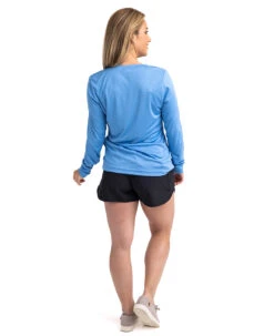 Realtree Fishing Women's Performance Blue Long Sleeve Shirt -Realtree FishingBlueWomens7 25210.1683141211