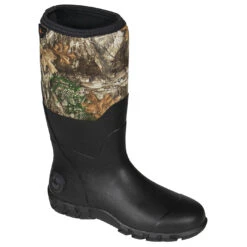 Realtree Men's Camo All- Weather Waterproof Rubber Boots | EDGE -Realtree M10001 ED 26488.1668549317