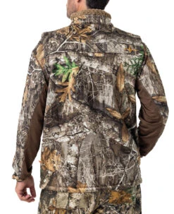 Realtree Men's Camo Early Dawn Sherpa Shell Vest | EDGE -Realtree M10016 ED BACK 59810.1684268466