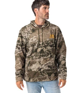 Realtree Men's Green Performance Hoodie | Wav3