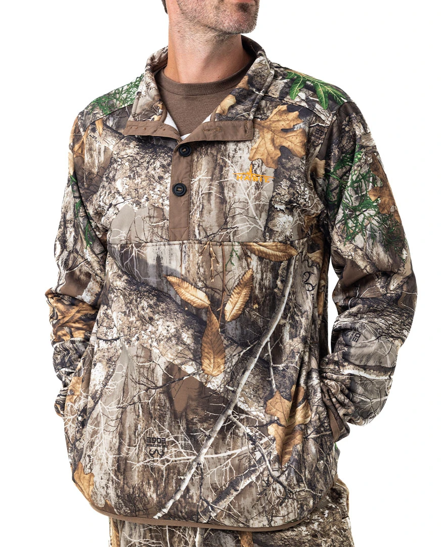 Realtree Men's Boar Ridge Fleece Pullover | EDGE 1 Realtree Men's Boar Ridge Fleece Pullover | EDGE