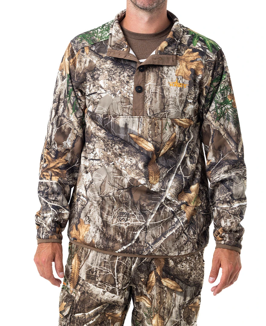 Realtree Men's Boar Ridge Fleece Pullover | EDGE 2 Realtree Men's Boar Ridge Fleece Pullover | EDGE - Image 2