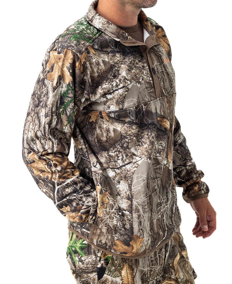 Realtree Men's Boar Ridge Fleece Pullover | EDGE 3 Realtree Men's Boar Ridge Fleece Pullover | EDGE - Image 3