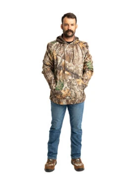 Realtree Men's Poly Hoodie | EDGE -Realtree M304 ED front 67316.1693497075