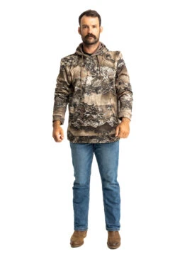 Realtree Men's Poly Hoodie | EXCAPE -Realtree M304 EX front 49843.1693497724