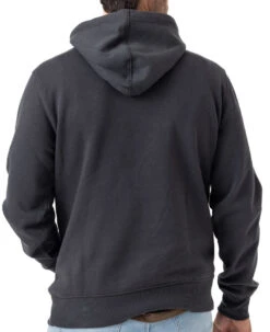 Realtree Fishing Men's Black Hoodie -Realtree M405 CHAR BACK 61093.1684266346