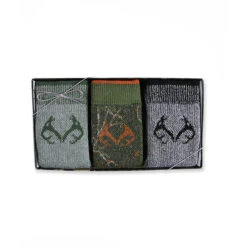 Realtree Men's Gift Box Casual Socks - 3 Pack -Realtree MRBOX 02 36079.1668191439