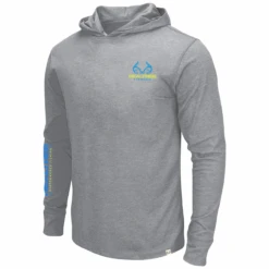 Realtree Mahi Performance Long Sleeve Hooded Shirt -Realtree Mahi Performance Long Sleeve Hooded Shirt front 96743.1626119710