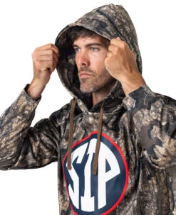 Realtree Men's Ole Miss SIP Pullover Hoodie -Realtree OM500 TM HOODIE 11142.1684268325