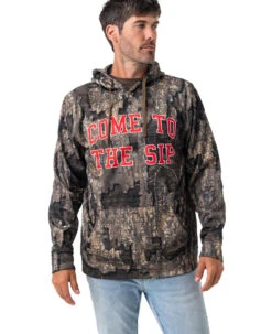 Realtree Men's Ole MissCome To The SIP Pullover Hoodie
