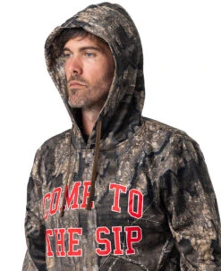 Realtree Men's Ole MissCome To The SIP Pullover Hoodie -Realtree OM501 TM HOODIE 82065.1684270284