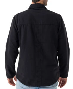 Realtree Men's Pro Staff Snap Down Shirt Jacket -Realtree PR328 BK BACK 82004.1684270349