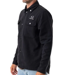 Realtree Men's Pro Staff Snap Down Shirt Jacket -Realtree PR328 BK SIDE 62320.1684270349
