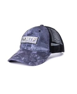 Realtree Fishing Mesh Back Black Hat | WAV3