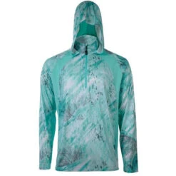 Realtree Moorley Coast Fishing Hooded Performance 1/4 Zip