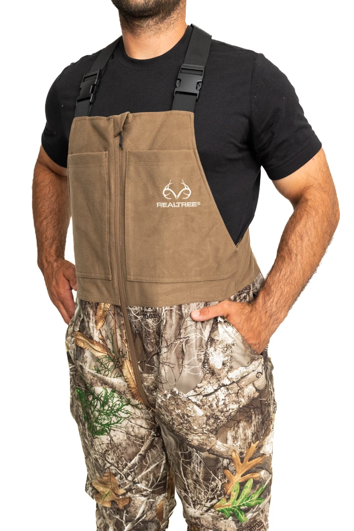 Realtree Camo Pro Staff Insulated Waterproof Bibs | EDGE 3 Realtree Camo Pro Staff Insulated Waterproof Bibs | EDGE - Image 3