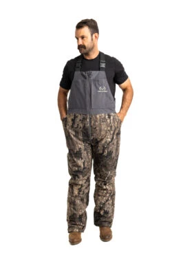 Realtree Camo Pro Staff Insulated Waterproof Bibs | Timber