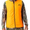 Realtree Men's Camo Pro Staff Reversible Hybrid Puffer Vest