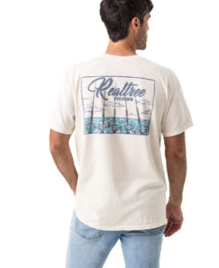 Realtree Comfort Colors Rod & Reel Men's White Shirt