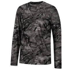 Realtree Men's Gulf Stream Performance Fishing Long Sleeve Shirt -Realtree RRTTL11186 B922 MF 74073.1674487386
