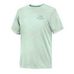 Realtree Men's Waikiki Short Sleeve Performance Fishing Shirt -Realtree RRTTS11189 B380 MF 41676.1674148165