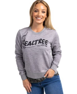 Realtree Women's Glide Crew Neck Fleece Pullover Shirt