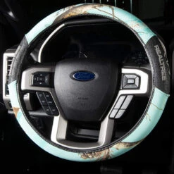 Realtree Mint 2-Grip Steering Wheel Cover | Xtra Colors 13 Realtree Mint 2-Grip Steering Wheel Cover | Xtra Colors -Realtree Realtree Mint Steering Wheel Cover image 84300.1628888569