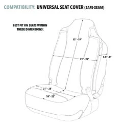 Realtree Universal Seat Covers 2-Pack Set | EDGE -Realtree Realtree Timber Universal Seat Covers Compatability 97176.1682959721