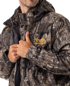 Realtree Camo Pro Staff Insulated Waterproof Parka | Timber -Realtree Timber Parka2 65528.1684244392