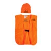 Realtree Unisex Blaze Orange Beanie & Vest Combo