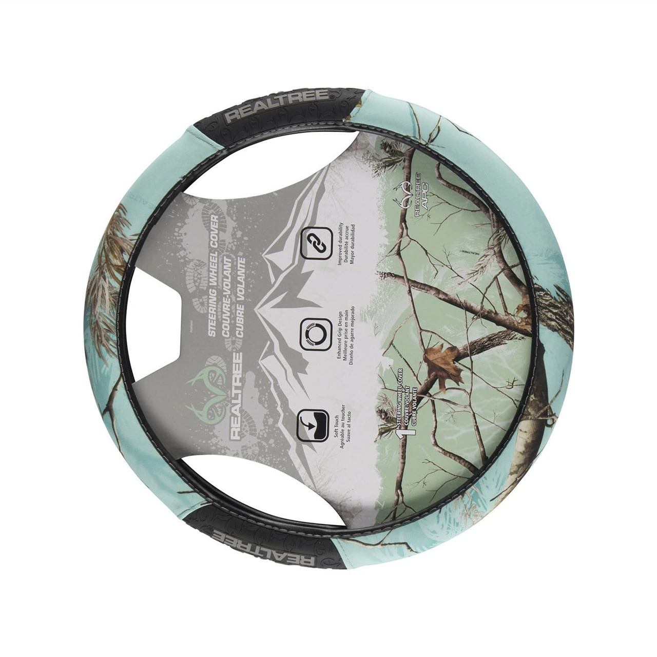 Realtree Mint 2-Grip Steering Wheel Cover | Xtra Colors 8 Realtree Mint 2-Grip Steering Wheel Cover | Xtra Colors - Image 8
